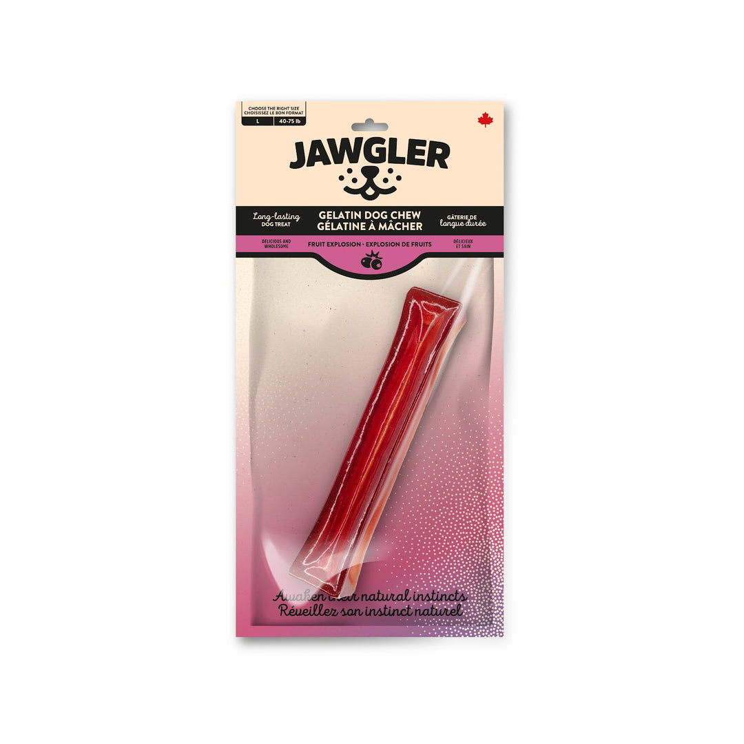 JAWGLER Gâteries Chien Gélatine Explosion de Fruits L