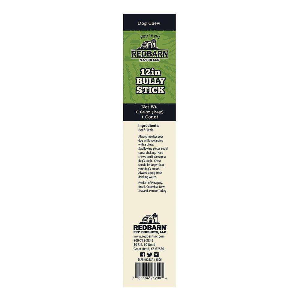REDBARN Gâteries Chien Bâtonnet Boeuf 12" Vrac