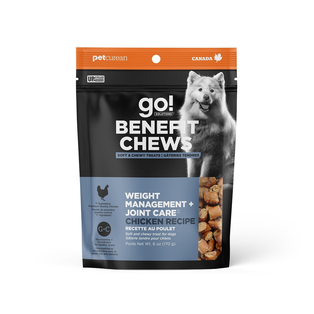 GO! Gâteries Chien Gestion du Poids +  Articulations Poulet 170g