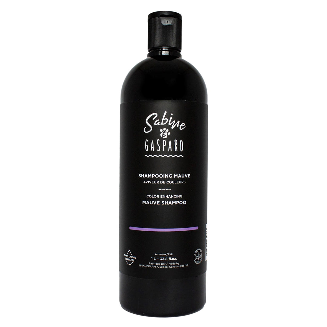 SABINE & GASPARD Shampoing Mauve Aviveur de Couleurs 1L