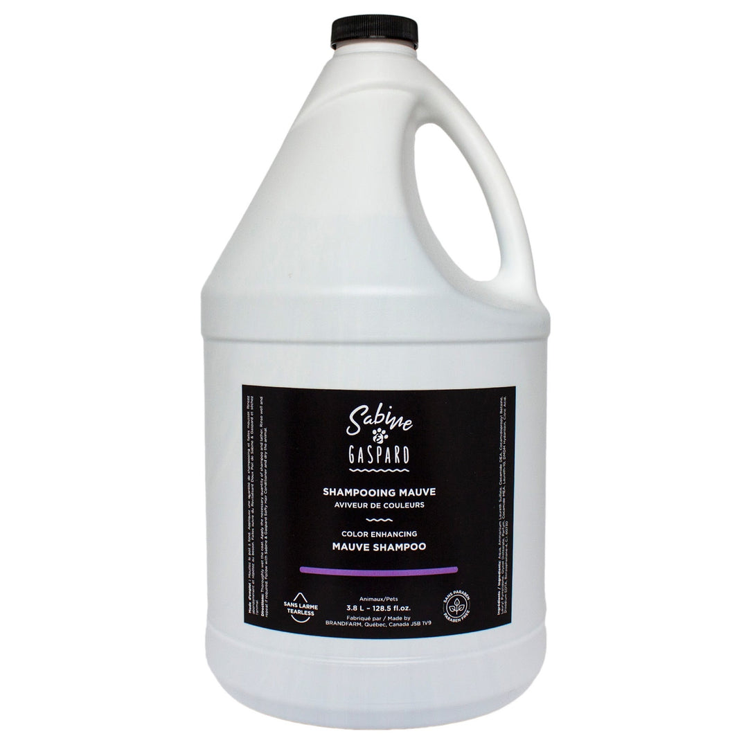 SABINE & GASPARD Shampoing Mauve Aviveur de Couleurs 3.8L