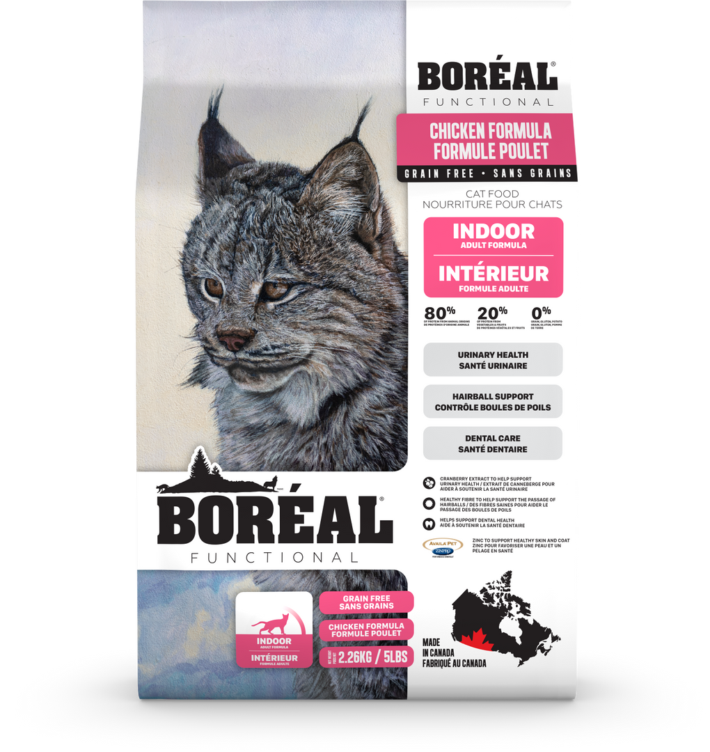 BOREAL FUNCTIONAL Chat d'Intérieur Poulet SG 5.44kg