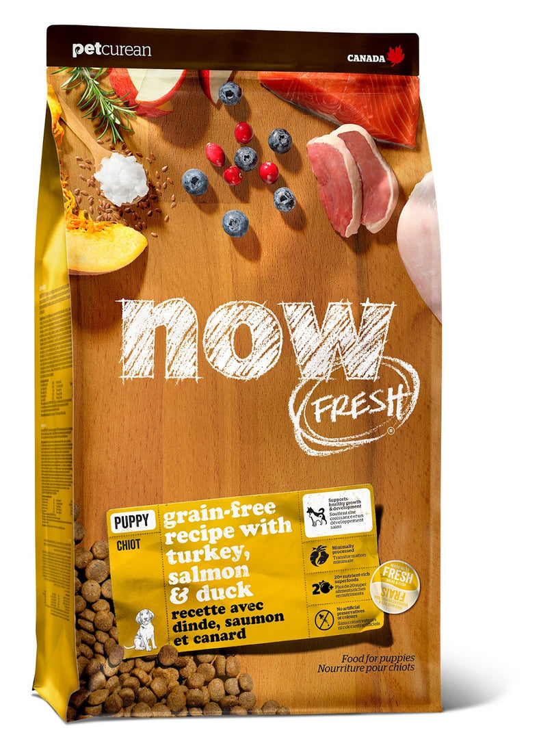 NOW FRESH Chiot Dinde, Saumon & Canard SG 1.59kg