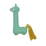 Voir l’image dans la galerie, BUD&#39;Z Jouet Chien Lama Turquoise à Queue Jaune Squeaker 7&quot;
