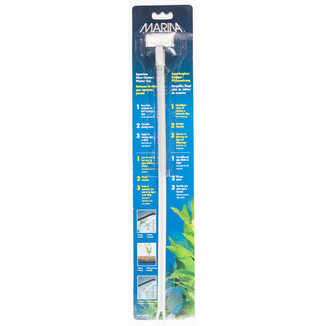 MARINA Nettoyeur Vitres & Plantation pour Aquarium