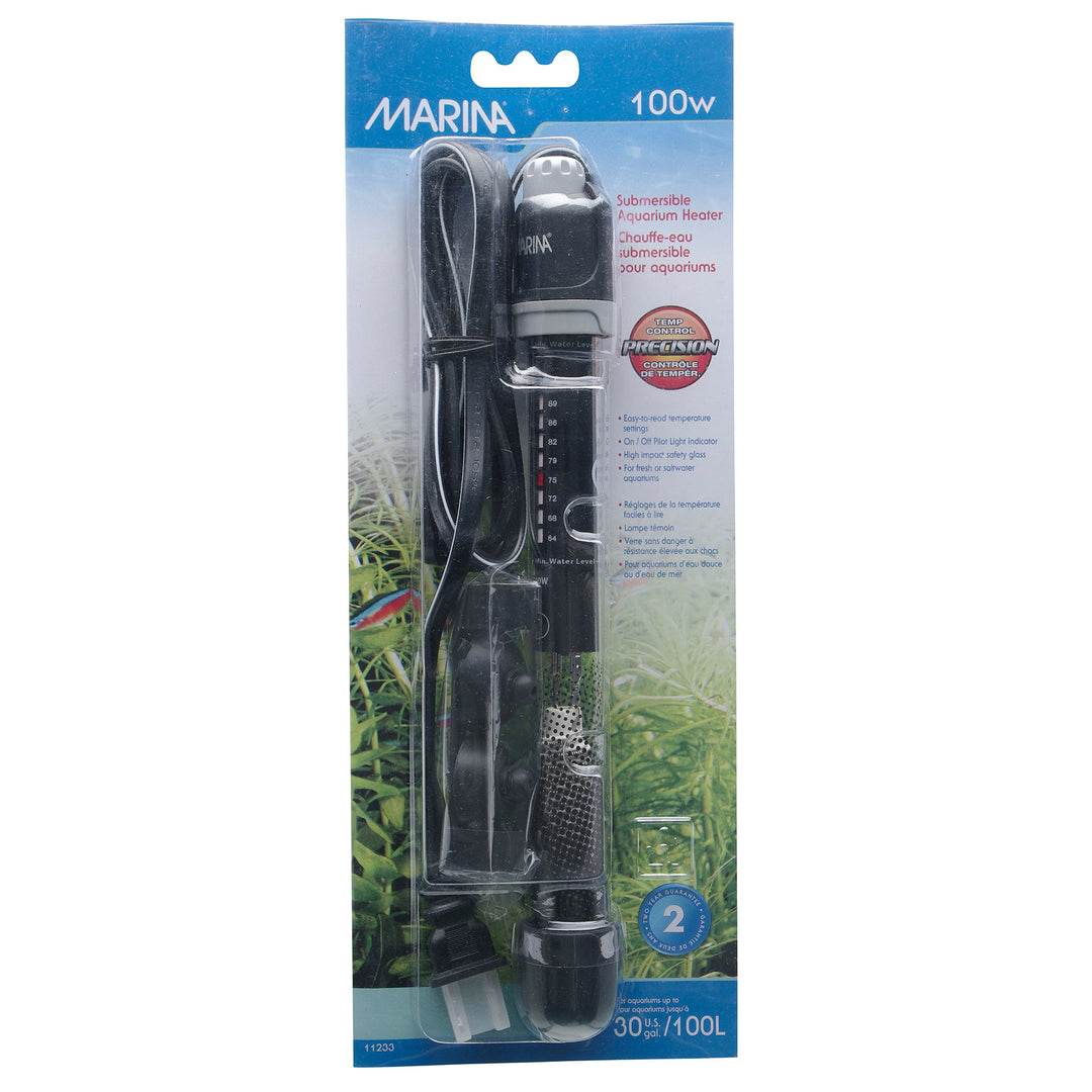 MARINA Chauffe-Eau Submersible 100W 8.5" pour Aquarium