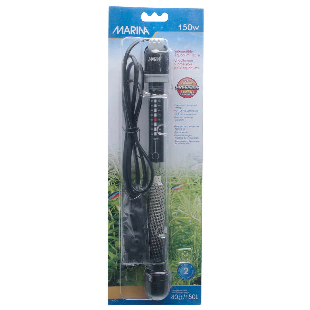 MARINA Chauffe-Eau Submersible 150W 10.5" pour Aquarium