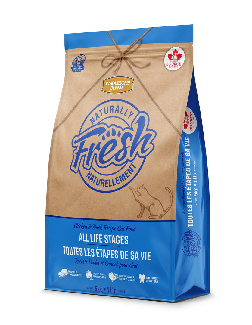 NATURALLY FRESH Chat Poulet & Canard 5kg