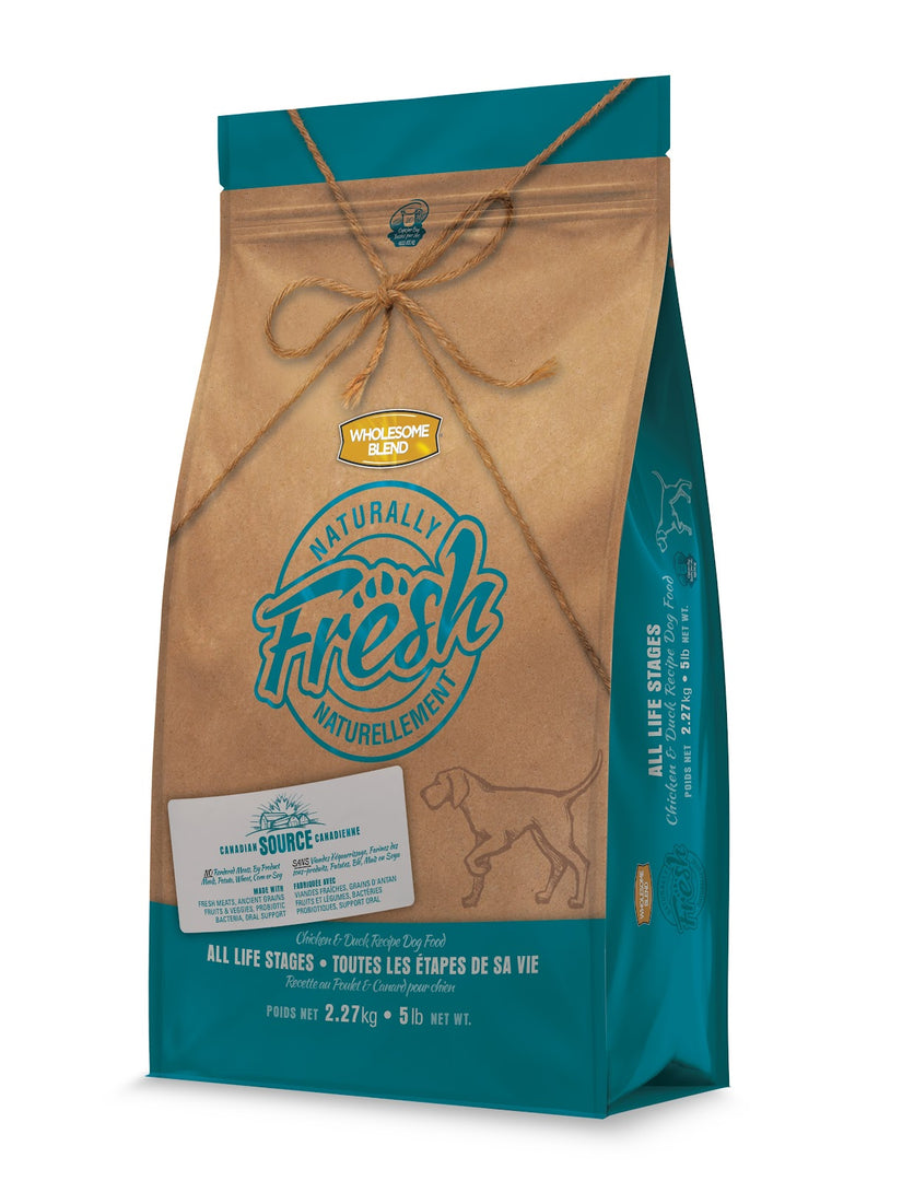 NATURALLY FRESH Chien Poulet & Canard 2.27kg