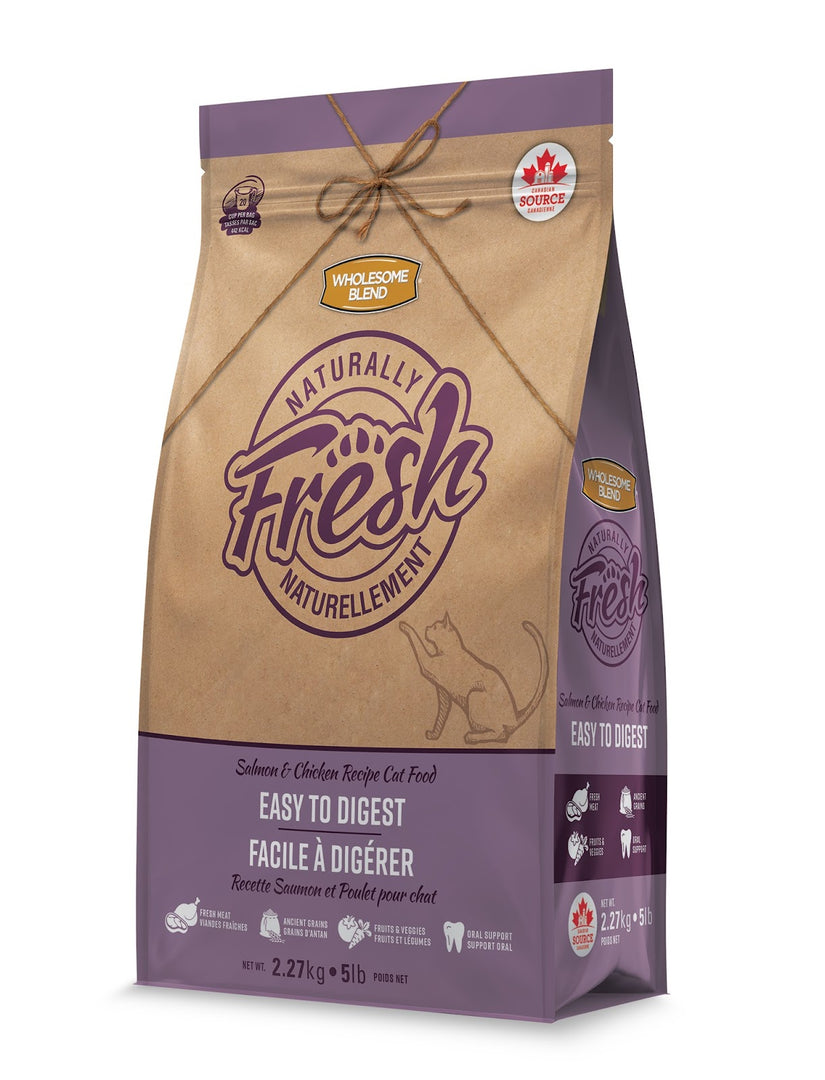 NATURALLY FRESH Chat Saumon & Poulet 2.27kg