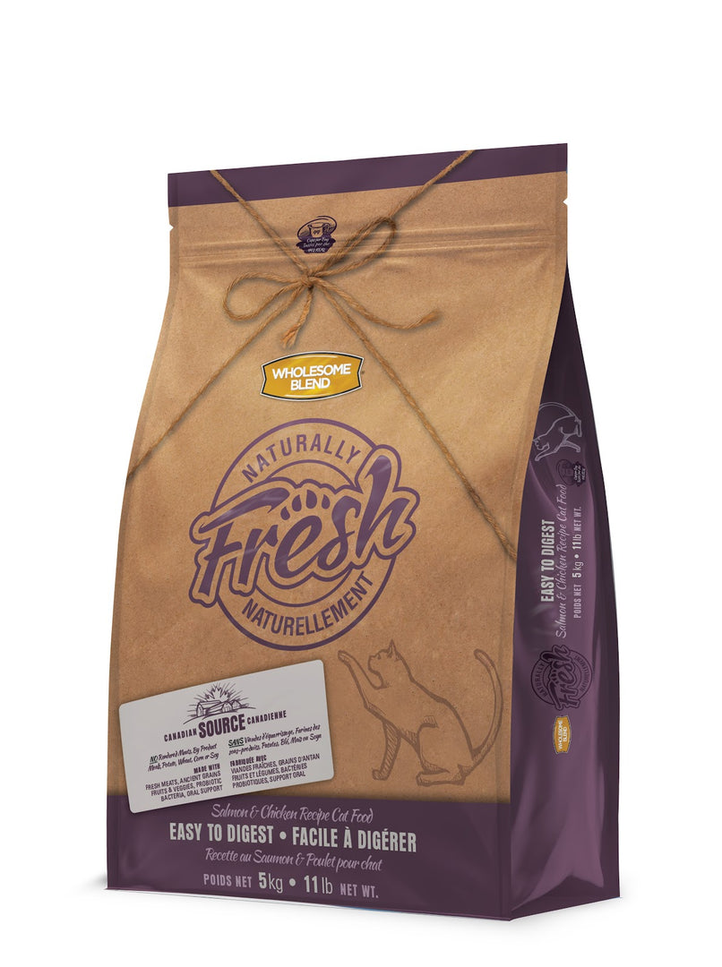 NATURALLY FRESH Chat Saumon & Poulet 5kg