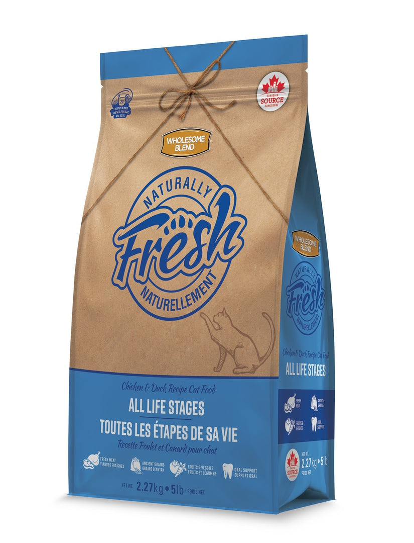 NATURALLY FRESH Chat Poulet & Canard 2.27kg