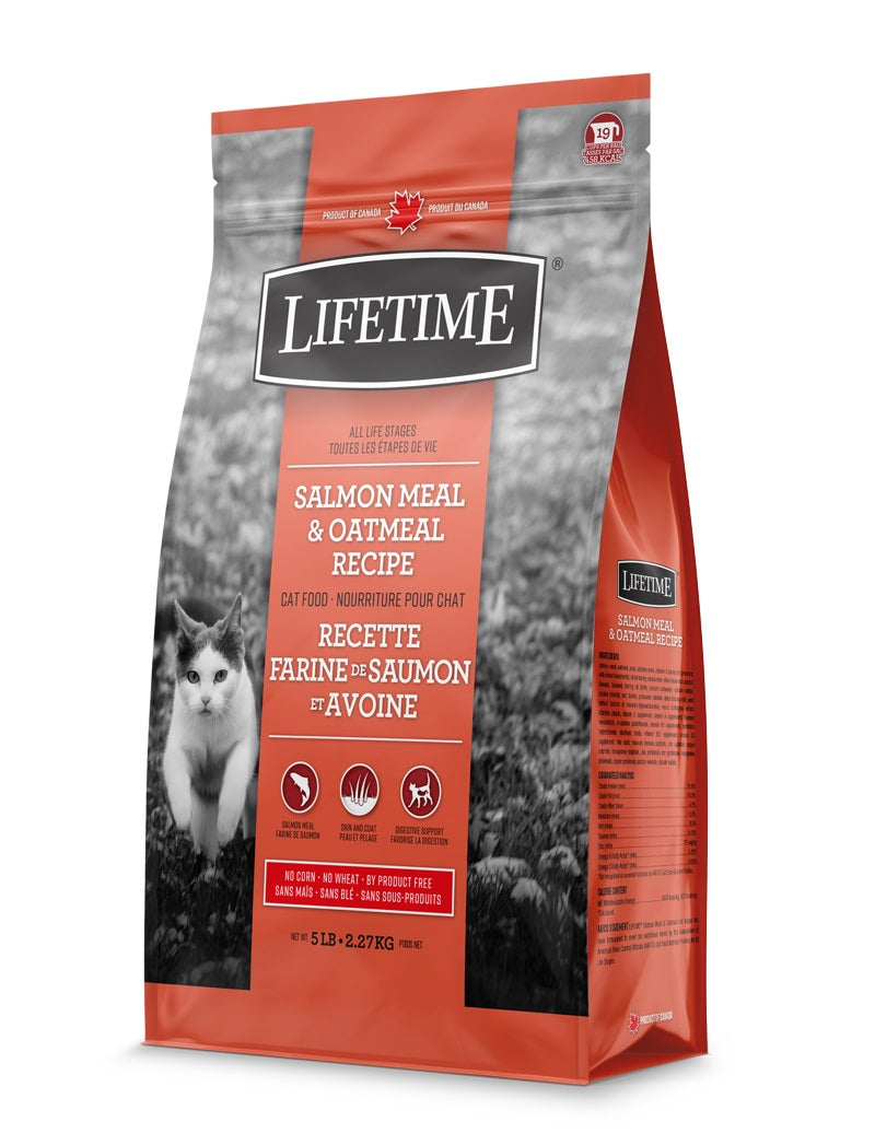 LIFETIME Chat Saumon & Avoine 2.27kg