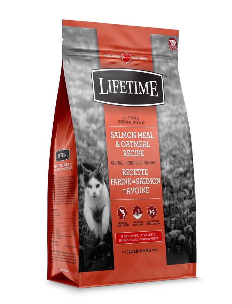 LIFETIME Chat Saumon & Avoine 6.5kg