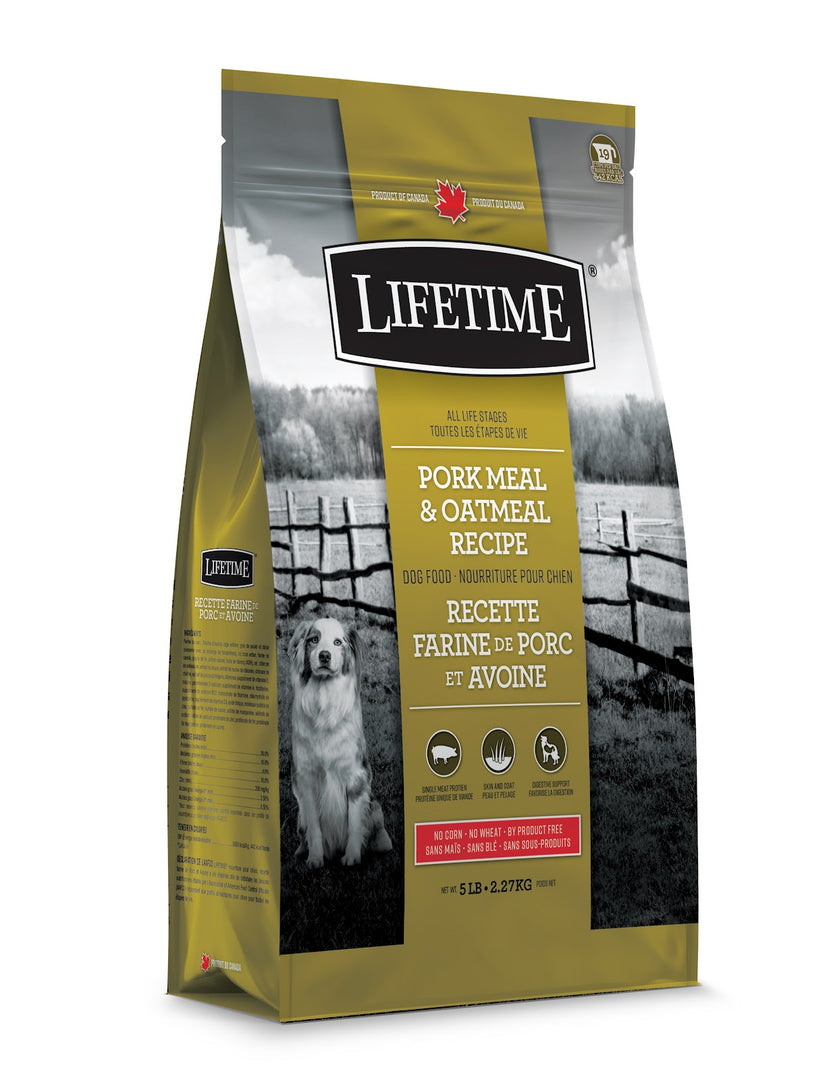 LIFETIME Chien Porc & Avoine 2.27kg