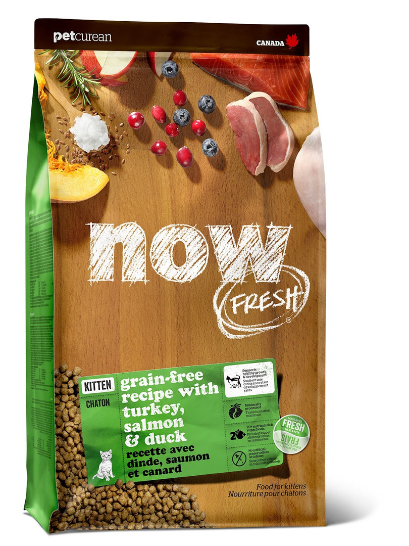 NOW FRESH Chaton Dinde, Saumon & Canard SG 3.63kg