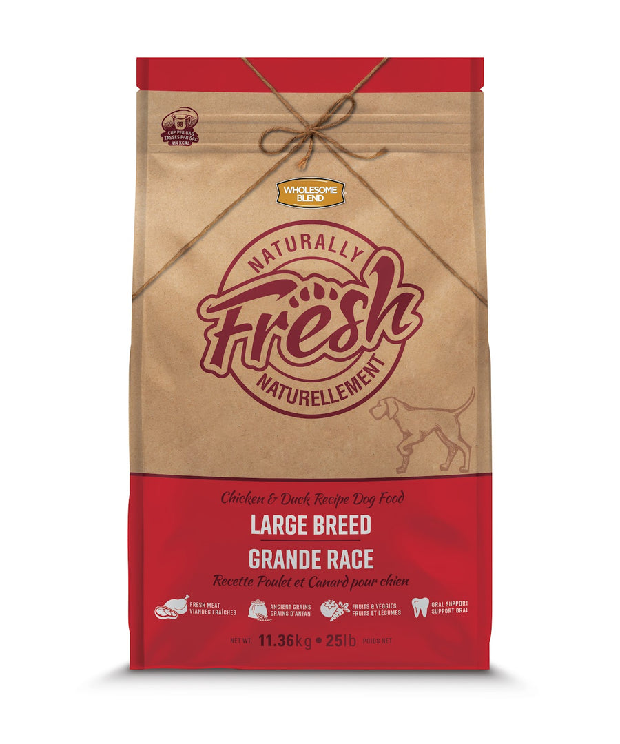 NATURALLY FRESH Chien GR Poulet & Canard 11.36kg