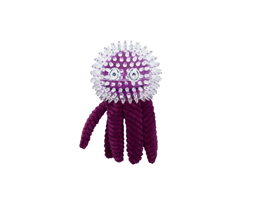 BUD'Z Jouet Chien Pieuvre Mauve