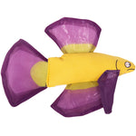 Voir l’image dans la galerie, DUCKY WORLD Jouet Chat Poisson Betta Mauve
