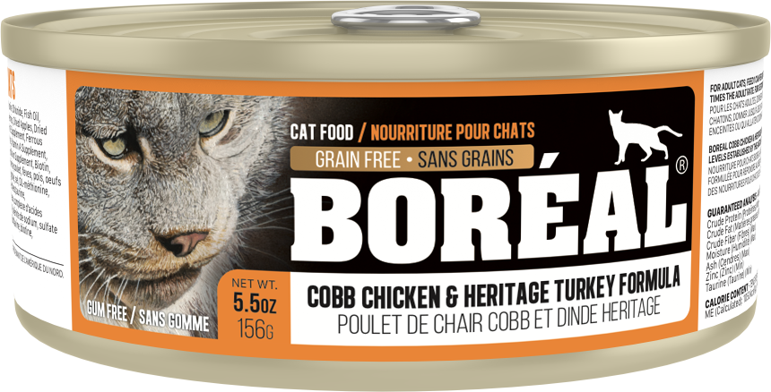 BOREAL Chat Pâté Poulet  & Dinde SG 80g