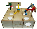 Voir l’image dans la galerie, FUNMAX Jouet Rongeur Labyrinthe 2T 10x10x3&quot;
