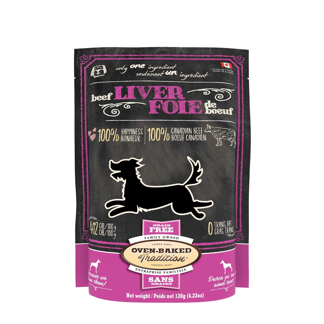OBT Gâteries Chien Foie de Boeuf 120g