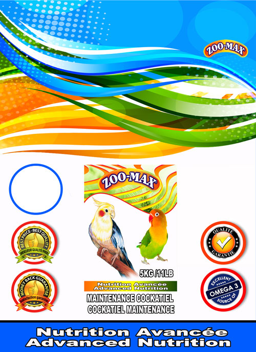 ZOO-MAX Nourriture Maintenance Cockatiel 5kg