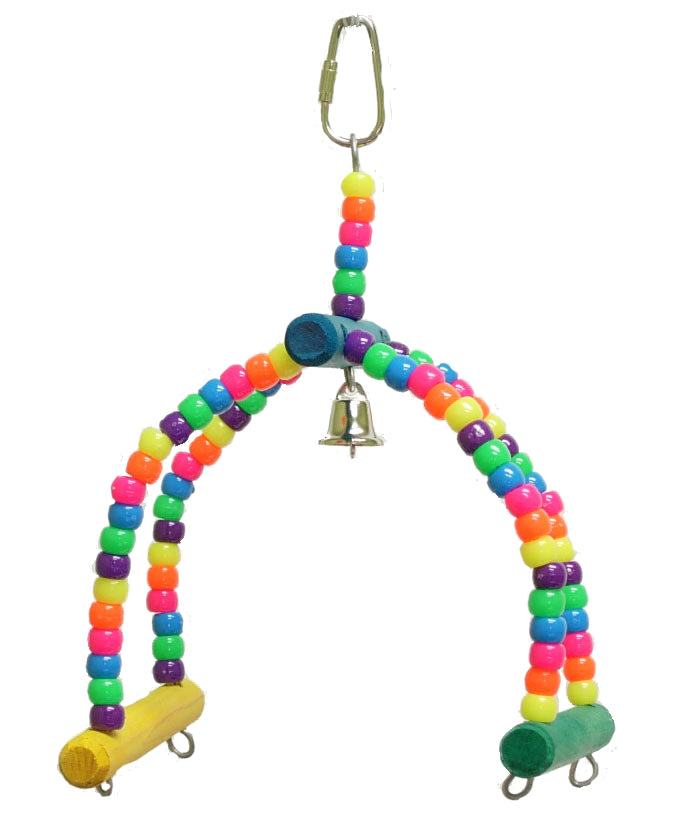 FUNMAX Jouet Oiseaux Rock & Roll 8x4"