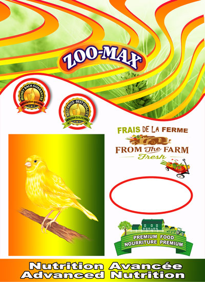 ZOO-MAX Nourriture Maintenance Max Serin 10kg