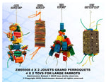 Voir l’image dans la galerie, FUNMAX Jouet Ensemble pour Grand Perroquet 8pc (02)
