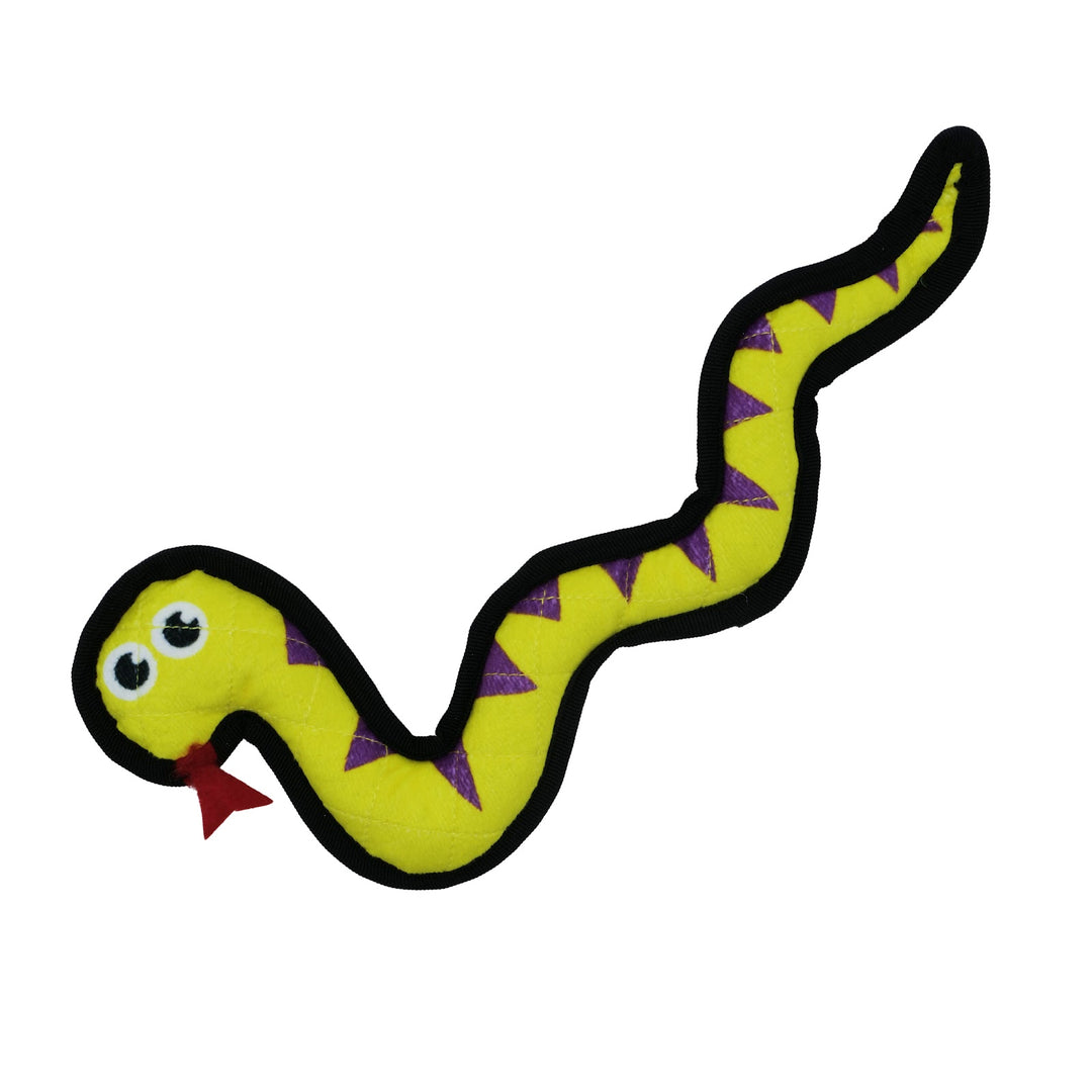 BUD'Z Jouet Chien Serpent Coloré 13"
