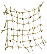 Voir l’image dans la galerie, FUNMAX Jouet Oiseaux Filet Sisal Naturel 30x30&quot;
