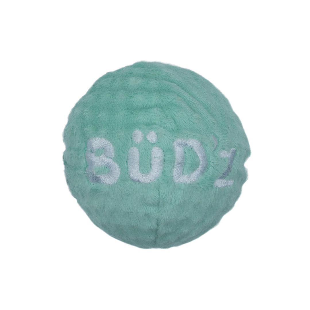 BUD'Z Jouet Chien Balle à Pointes Enveloppée Aqua 3"