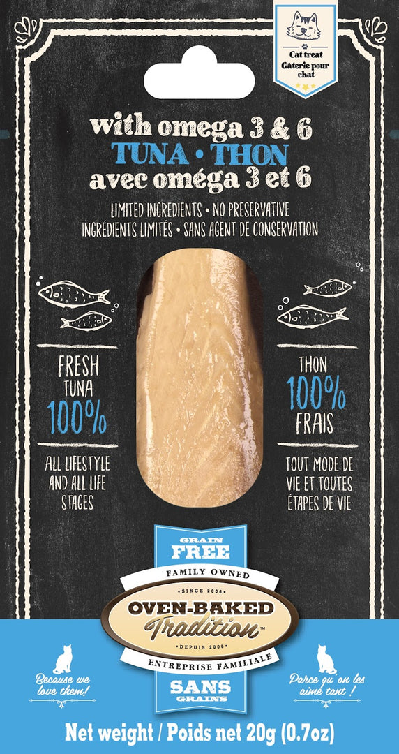 OBT Gâteries Chat Filet Thon avec Oméga 3-6 20g