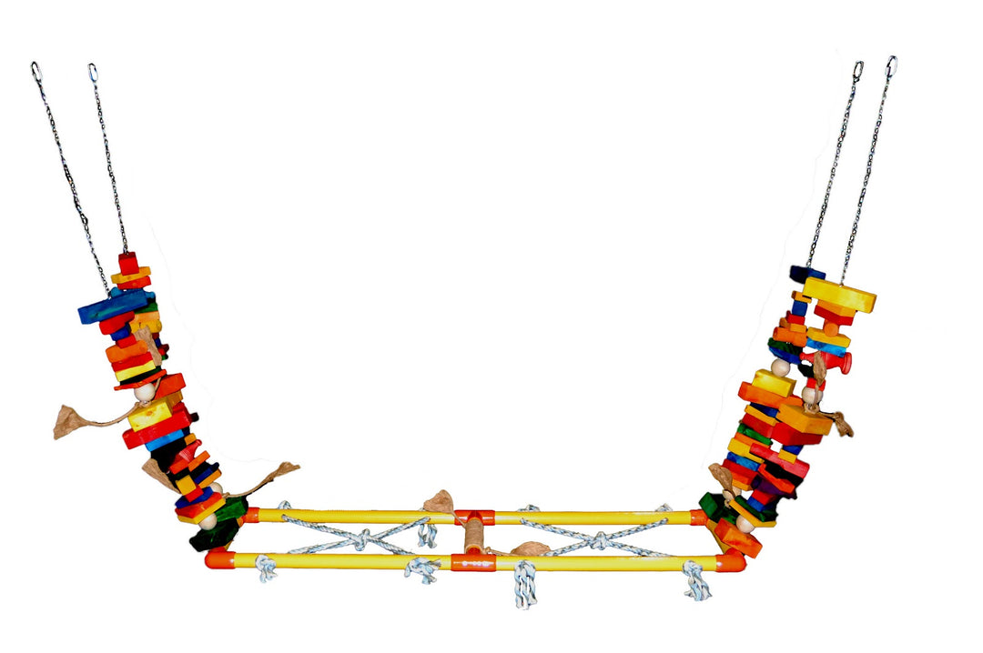 ZOO-MAX Jouet Oiseaux Le Pont 12"