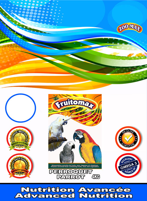 FRUITOMAX Nourriture Perroquet 4kg