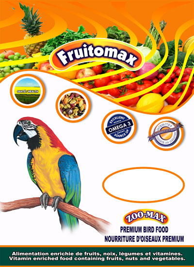 FRUITOMAX Nourriture Perroquet 18kg
