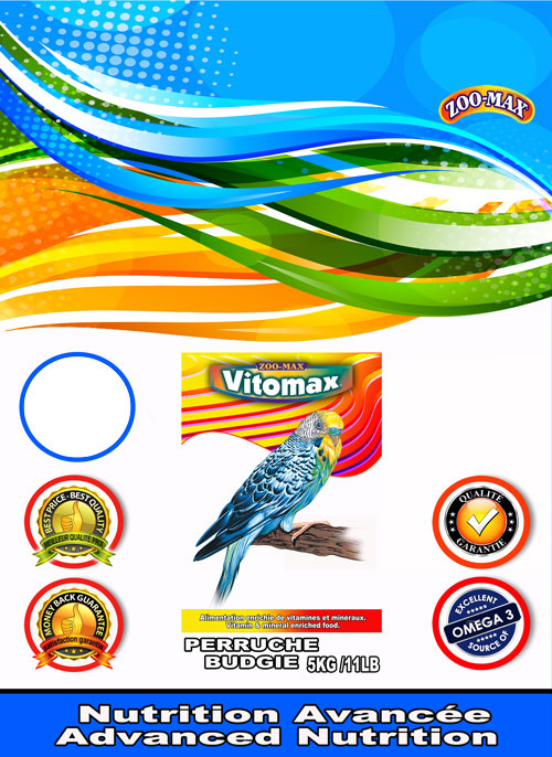 VITOMAX Nourriture Perruche 5kg