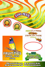 Voir l’image dans la galerie, ZOO-MAX Nourriture Fruit-Ties Pinson 300g
