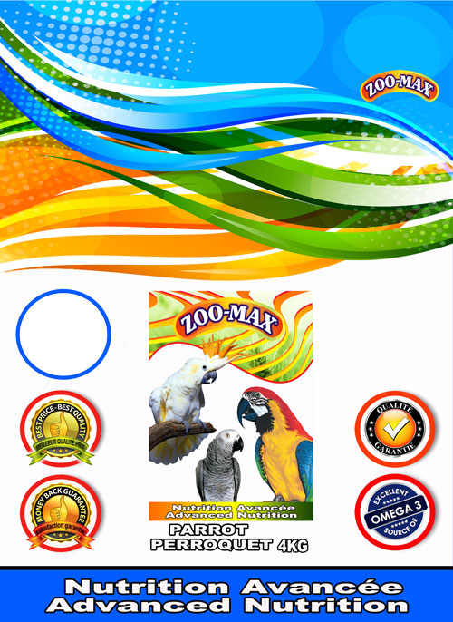 ZOO-MAX Nourriture Maintenance Perroquet 4kg