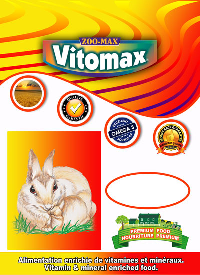 VITOMAX Nourriture Lapin 4lb