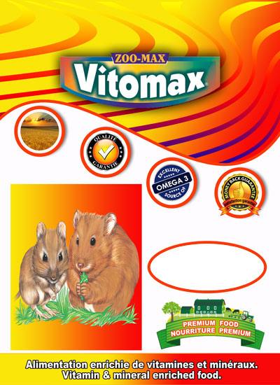 *VITOMAX Nourriture Hamster 20kg
