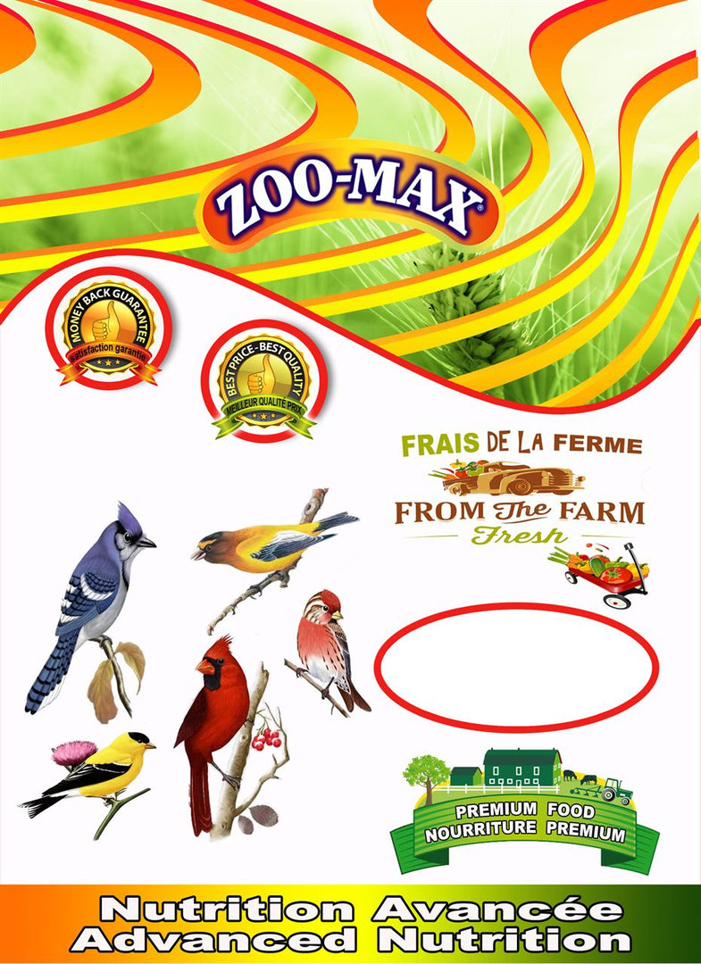 ECONO-MAX Nourriture Oiseaux Sauvages Tournesol Noir 1.5kg
