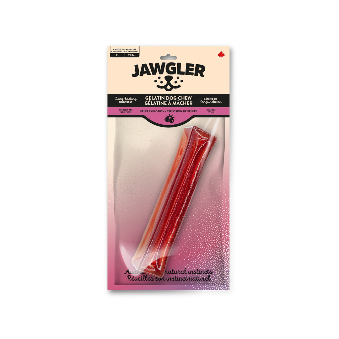 JAWGLER Gâteries Chien Gélatine Explosion de Fruits XL