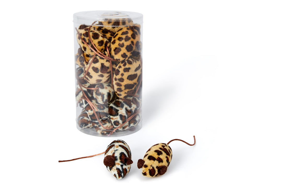 BUD'Z Jouet Chat Souris Blanche & Beige
