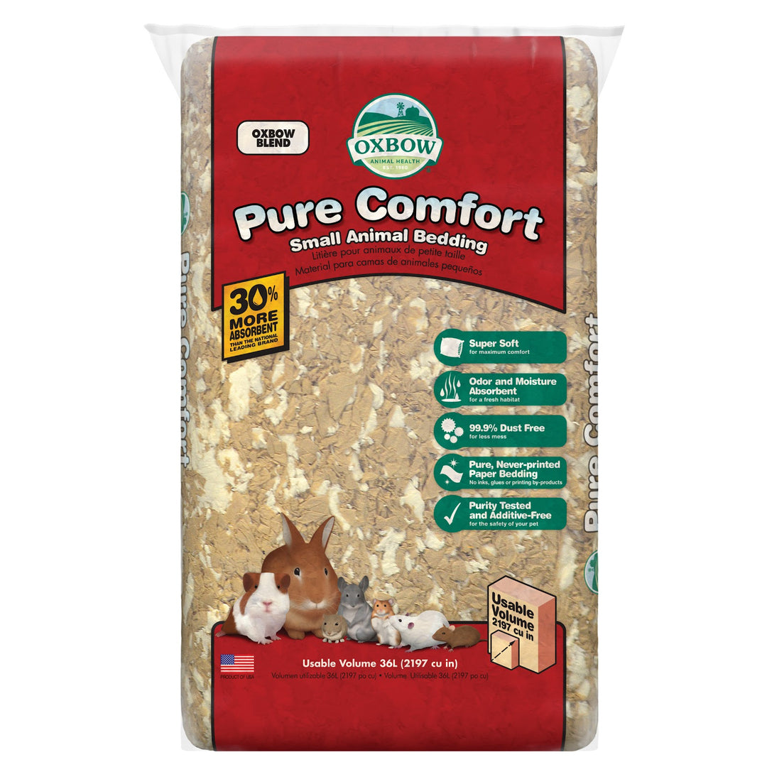 OXBOW Litière Rongeur Pure Comfort Papier Mixte 36L