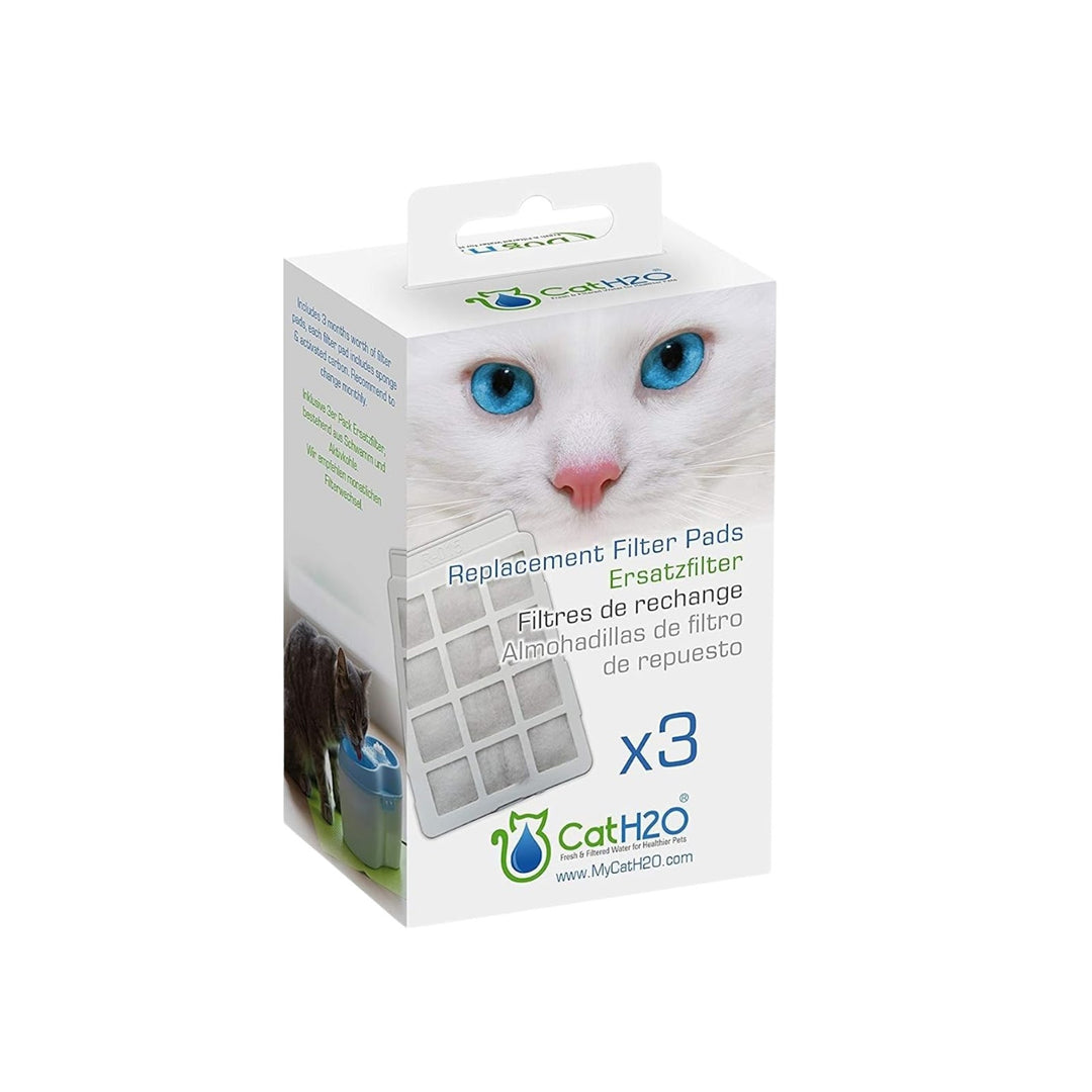 H2O Filtres de Recharge Abreuvoir Fontaines x3