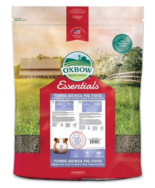 OXBOW Nourriture Jeune Cochon d'Inde 25lb