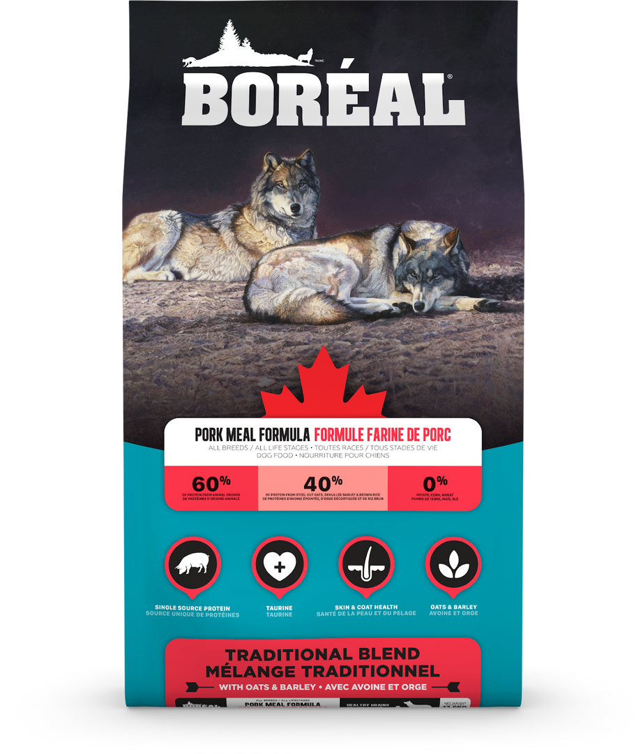 BOREAL TRADITIONNEL Chien Porc 16.8kg