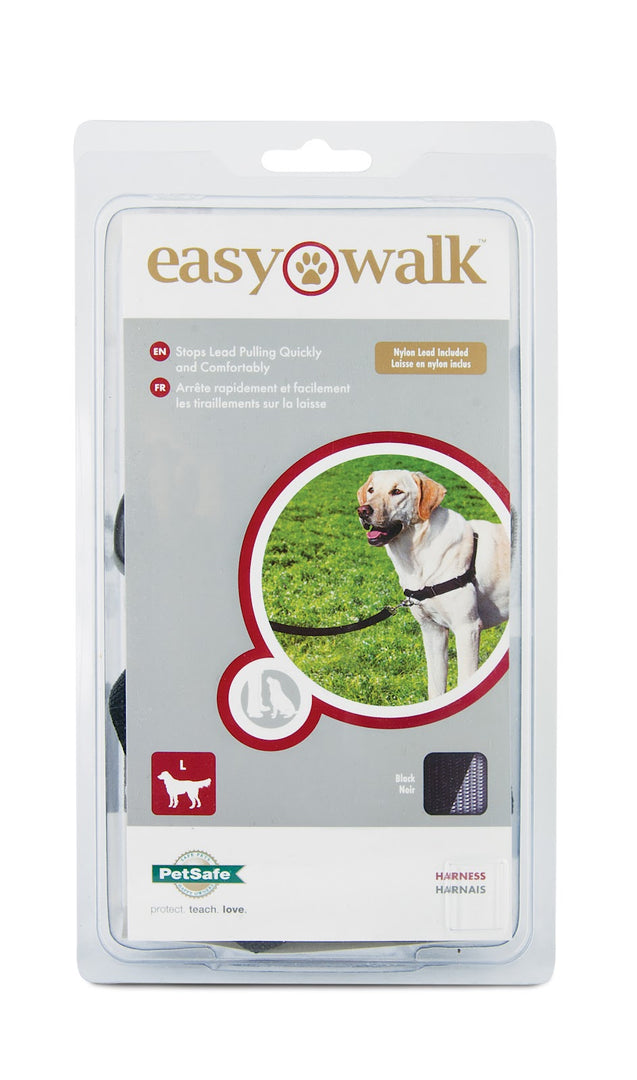 EASY WALK Harnais Noir L